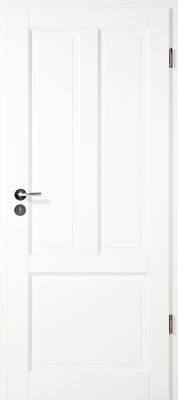 Foto einer weißen Lacktüre